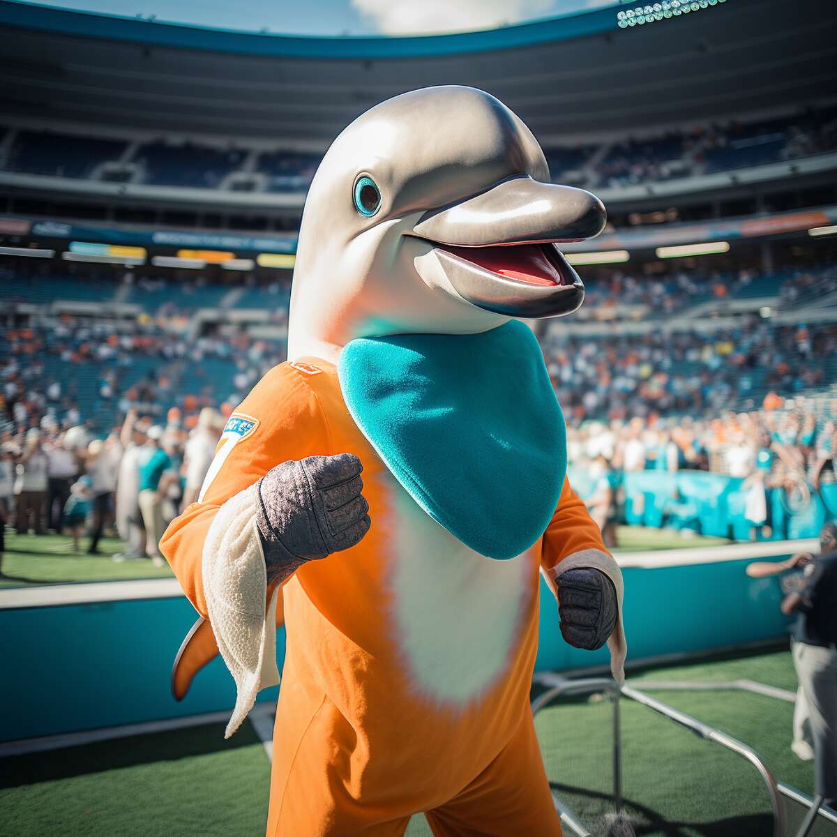 Here's one person's take on what every NFL mascot looks like AI-generated