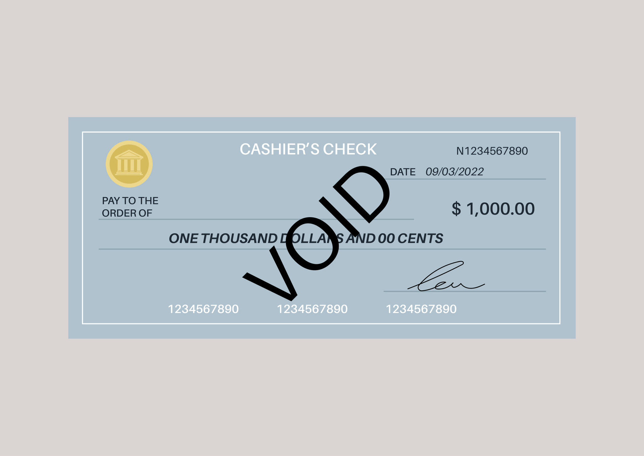 What is a voided check and how do you make one?