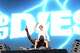 Shaquille O’Neal, aka DJ Diesel, performs while a festival attendee rides on his shoulders during the Outside Lands music festival in Golden Gate Park in San Francisco on August 11, 2023. Super Bowl LX week is expected to fill San Francisco and the Bay Area with A-list stars.