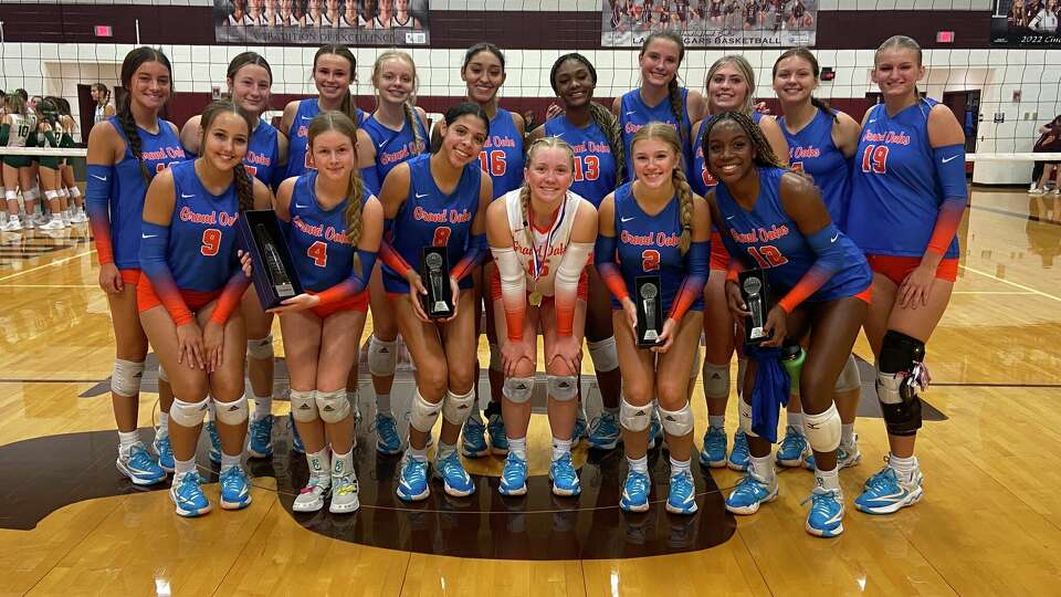 Grand Oaks went 8-0 at the Katy-Cy-Fair tournament, finishing with a sweep of Stratford in the gold bracket championship match Saturday afternoon at Cinco Ranch High School.
