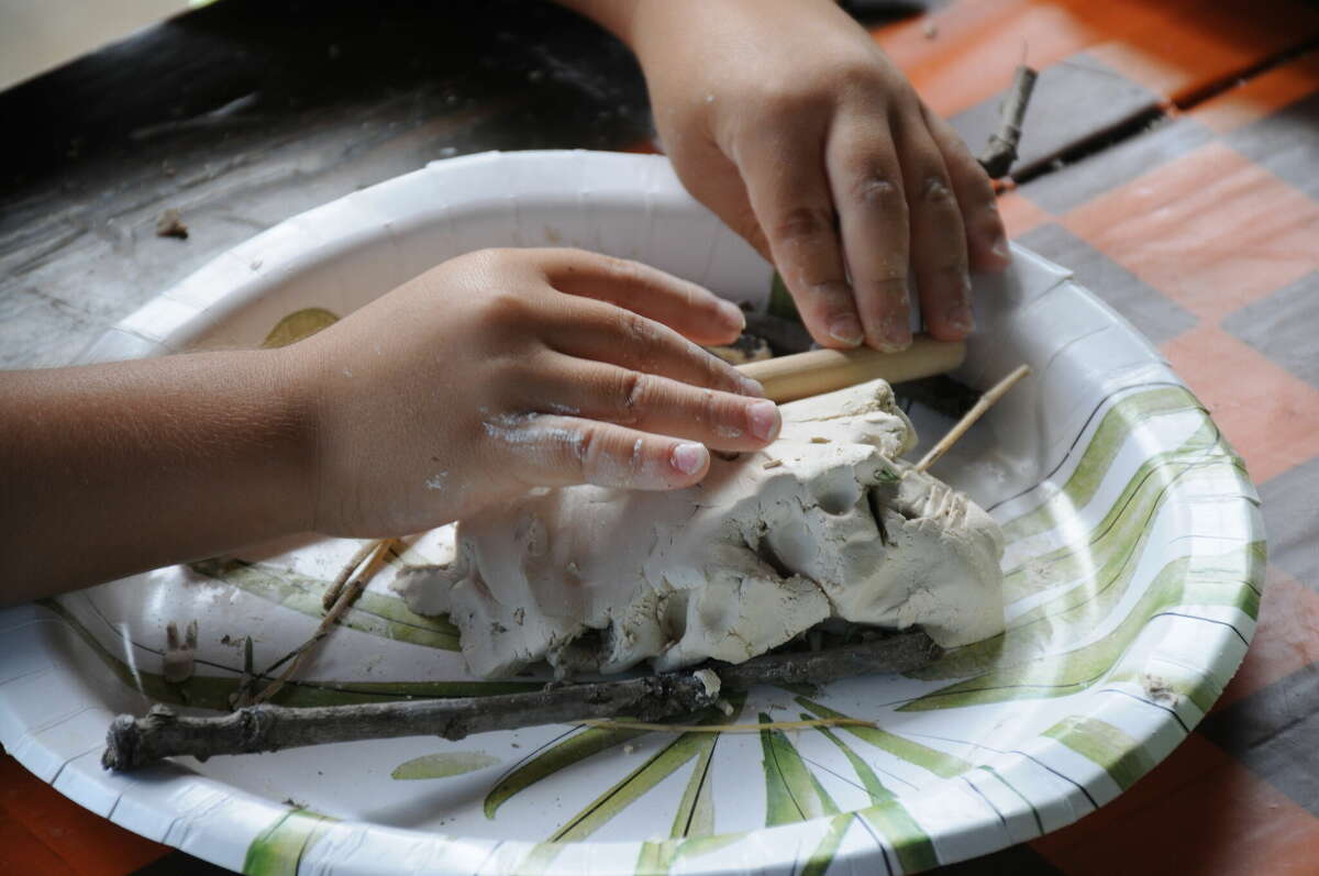 Kids splash, slosh and squish their way through nature at Godfrey camp