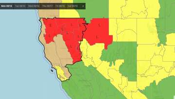 California fire risk at highest level this year amid lightning chances
