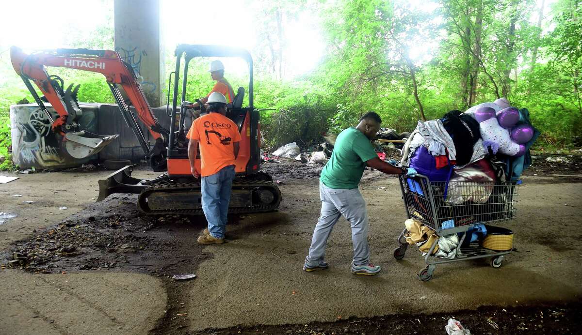New Haven's Ella Grasso homeless encampment cleared out, demolished