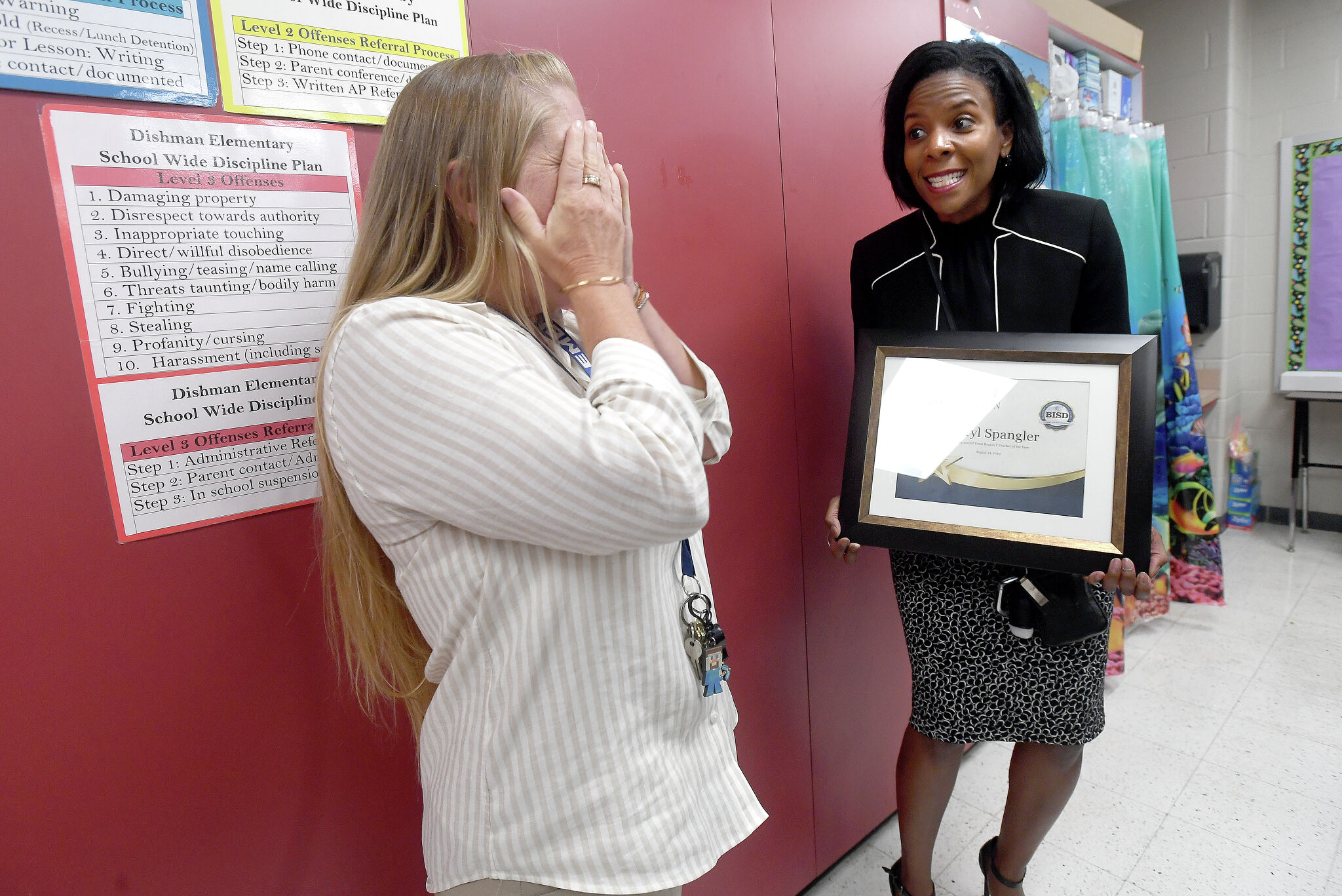 Beaumont Educator Was Named The Region V Teacher Of The Year