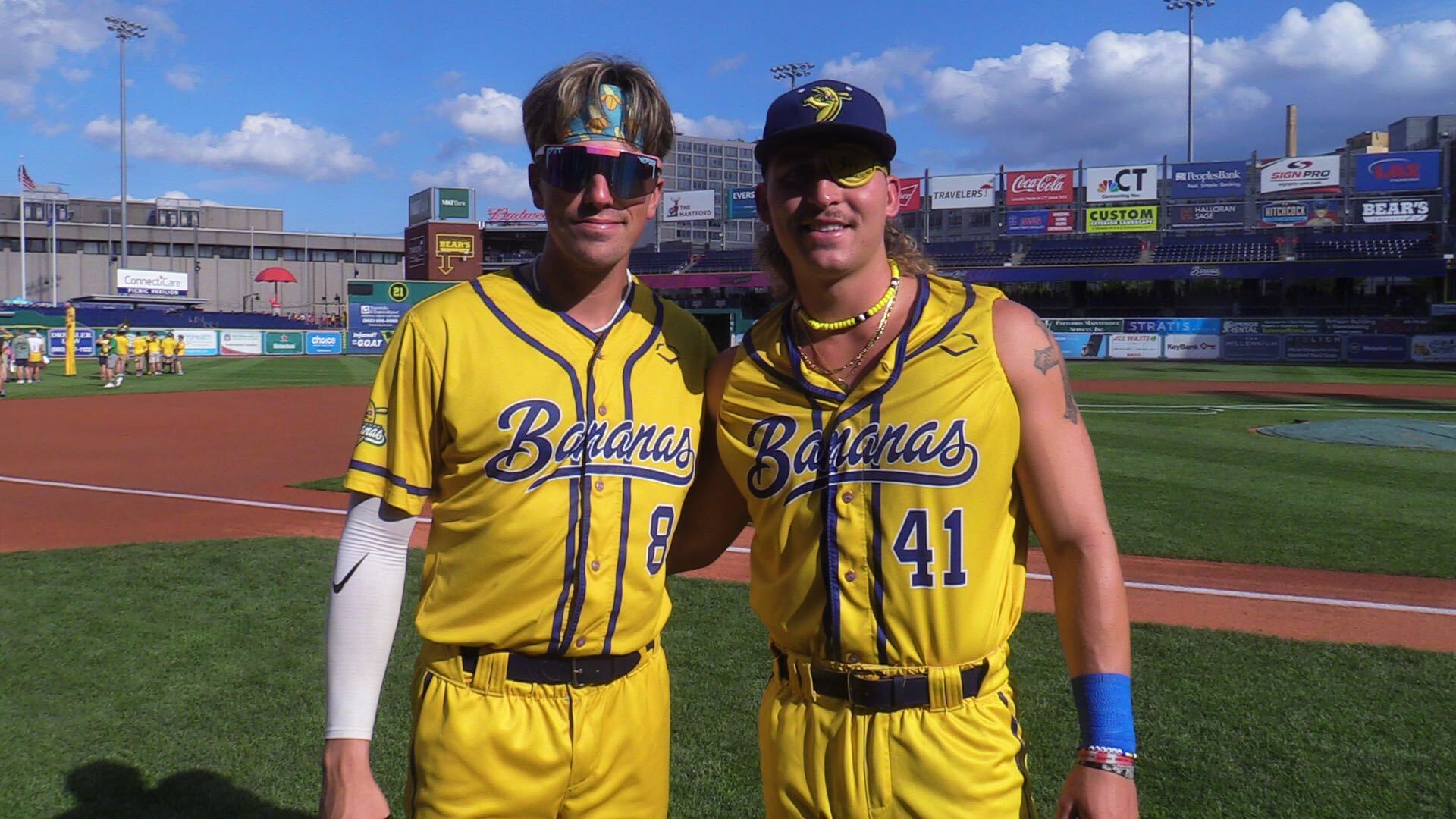 The Savannah Bananas Played In Hartford At Dunkin Park Monday 