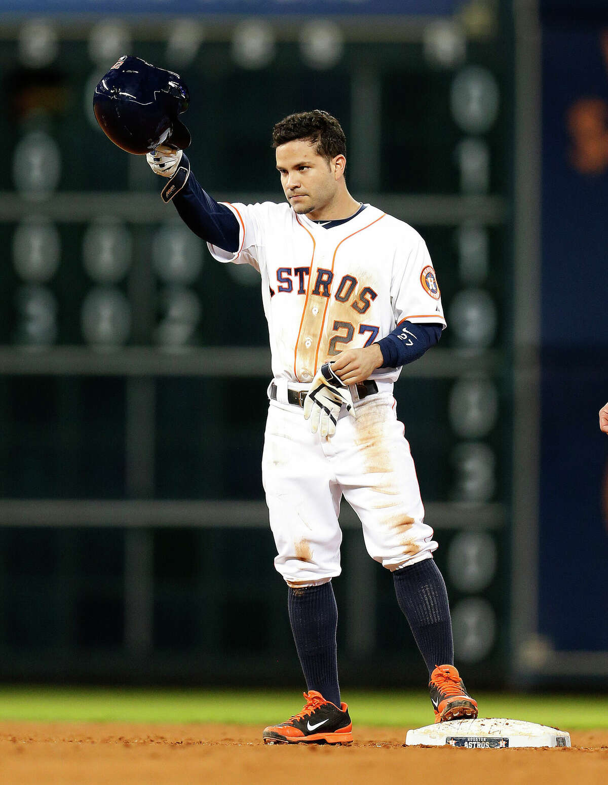 FOX Sports: MLB on X: 2,000 hits for Jose Altuve! Altuve becomes the 3rd  player in Astros history to reach 2,000 career hits, joining Hall of Famers  Craig Biggio and Jeff Bagwell