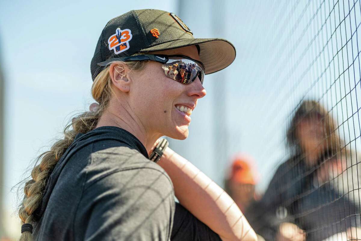 Alyssa Nakken becomes first female full-time coach in MLB history