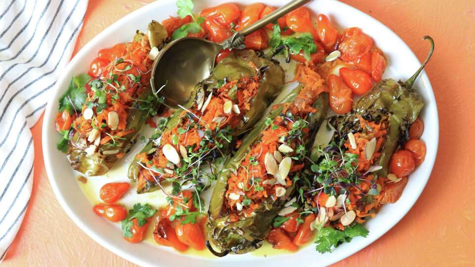 Stuffed Hatch Peppers from Anita Jaisinghani