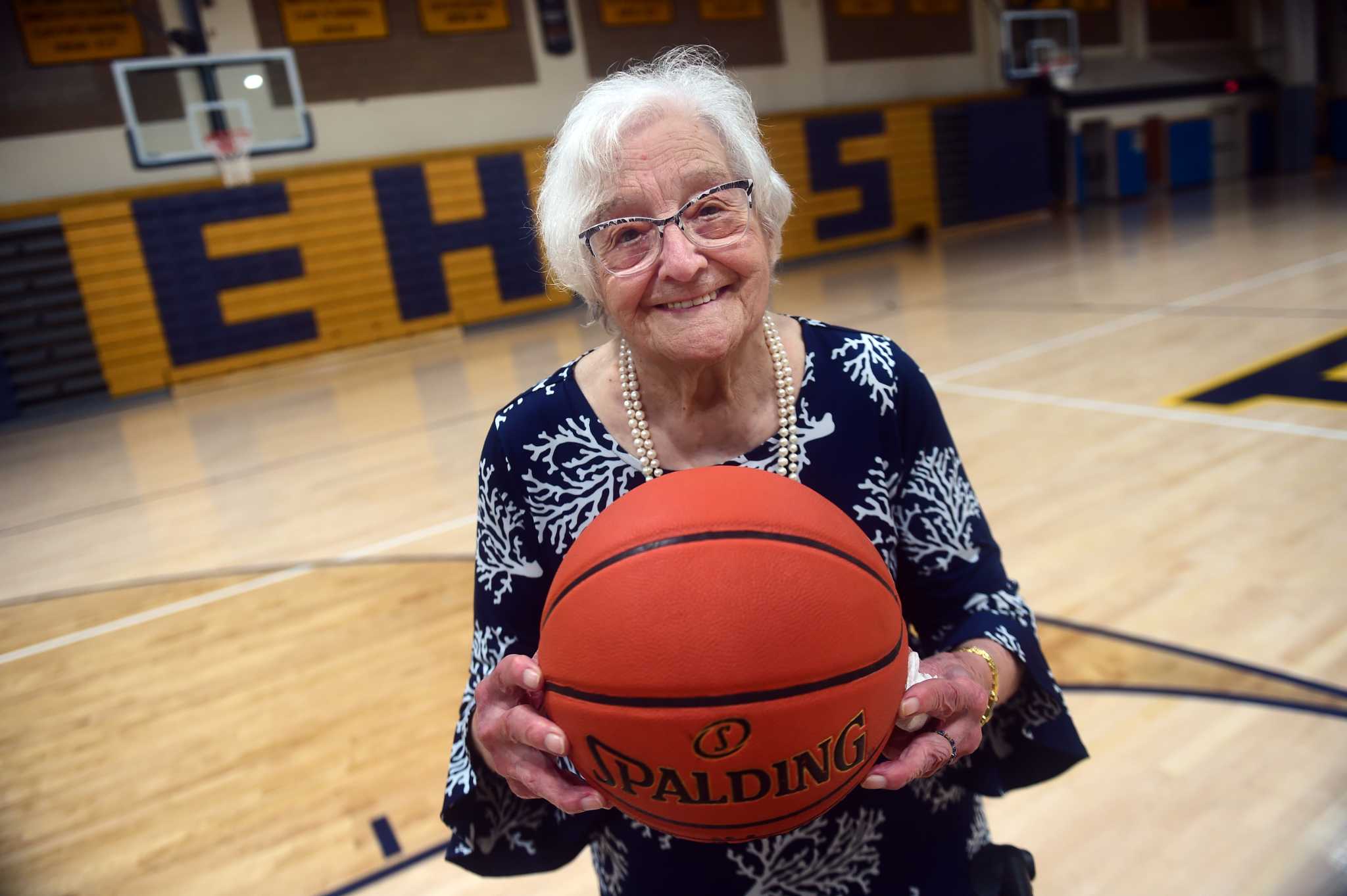 At 100, East Haven UConn women’s basketball fan recalls her own time on