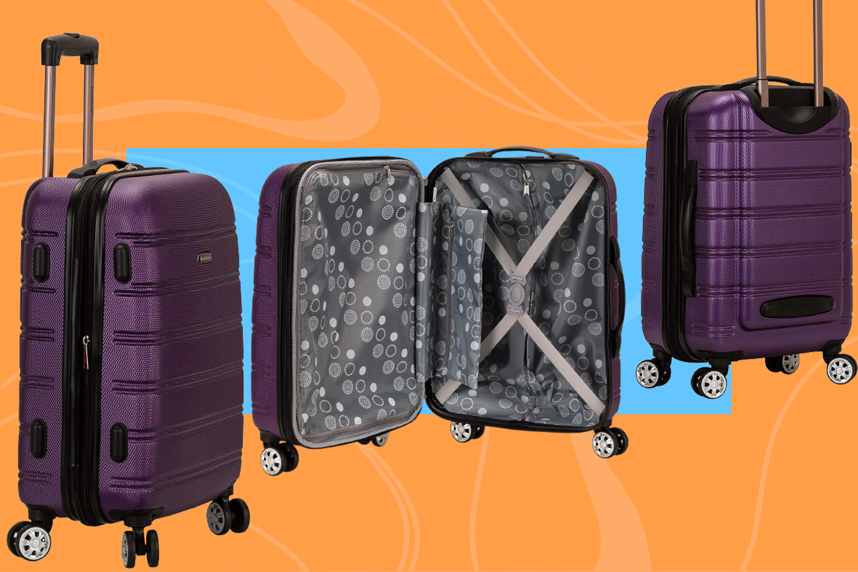 This Rockland carry-on is 73% off for your end-of-summer vacation