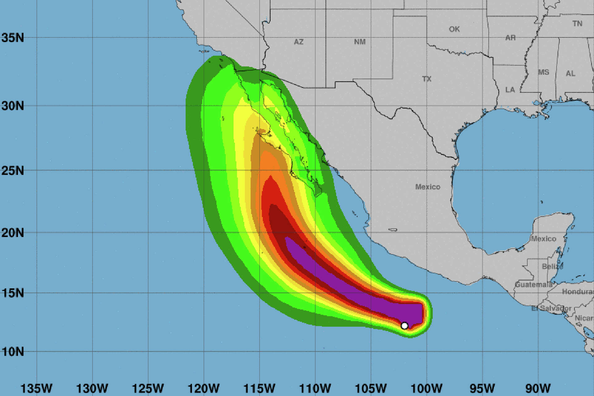 Forecasters eye tropical storm that could bring heavy rain to Calif.