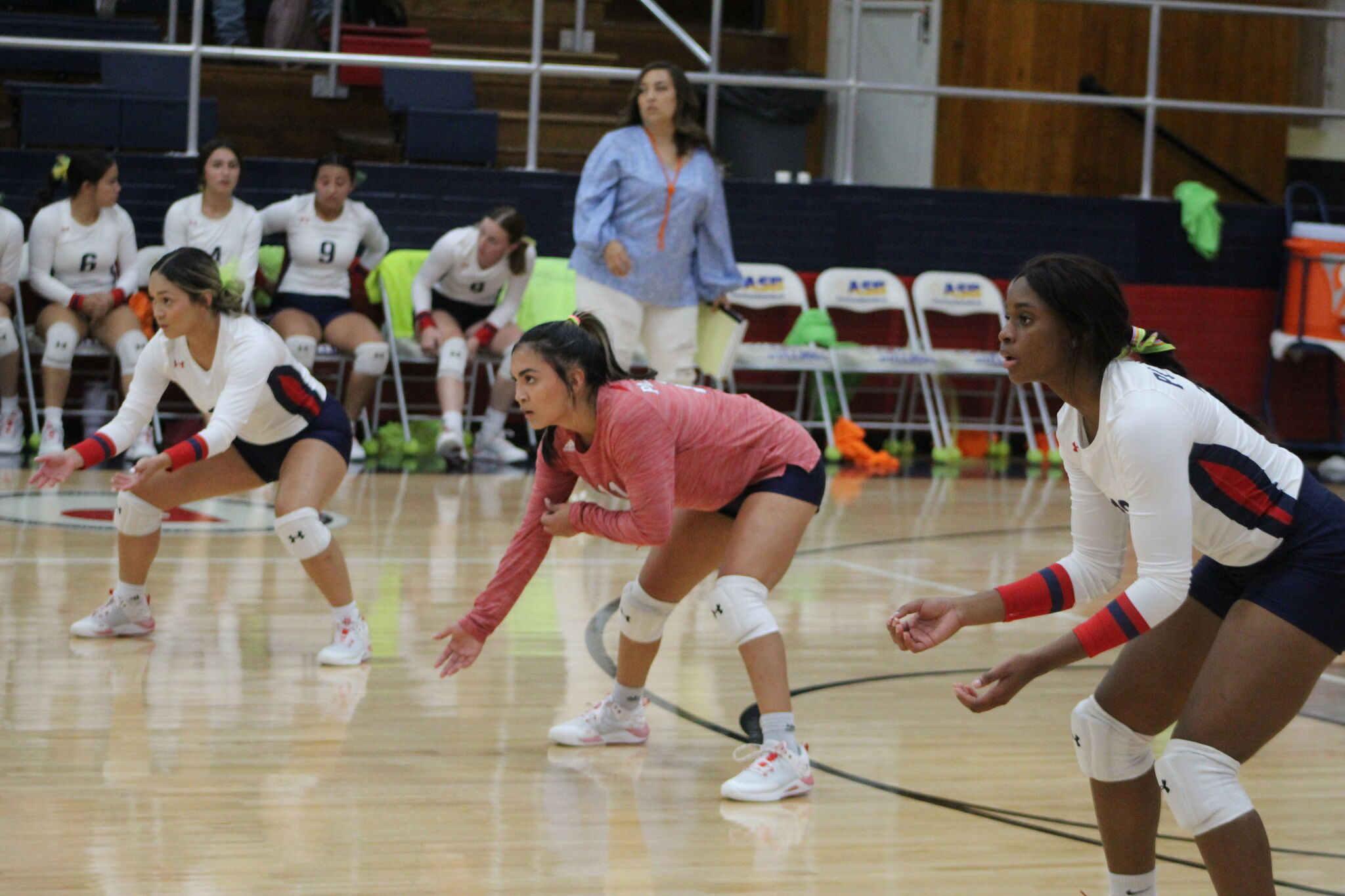 Plainview volleyball nearly sweeps in home opener