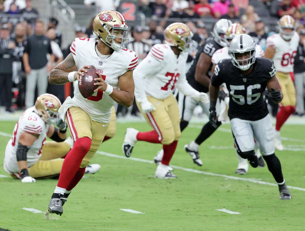 49ers QB Trey Lance happy in San Francisco despite uncertain