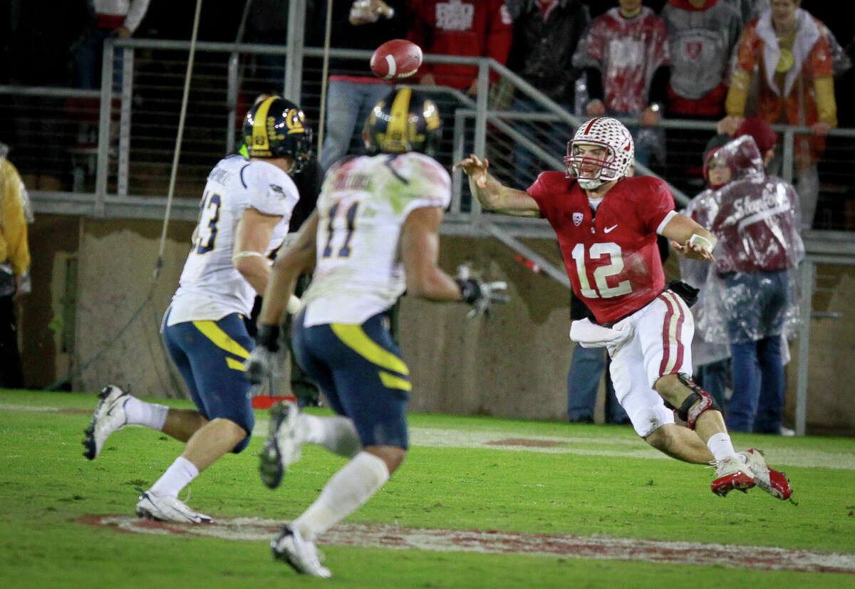 Andrew Luck is back in football as a high school coach, while studying at  Stanford