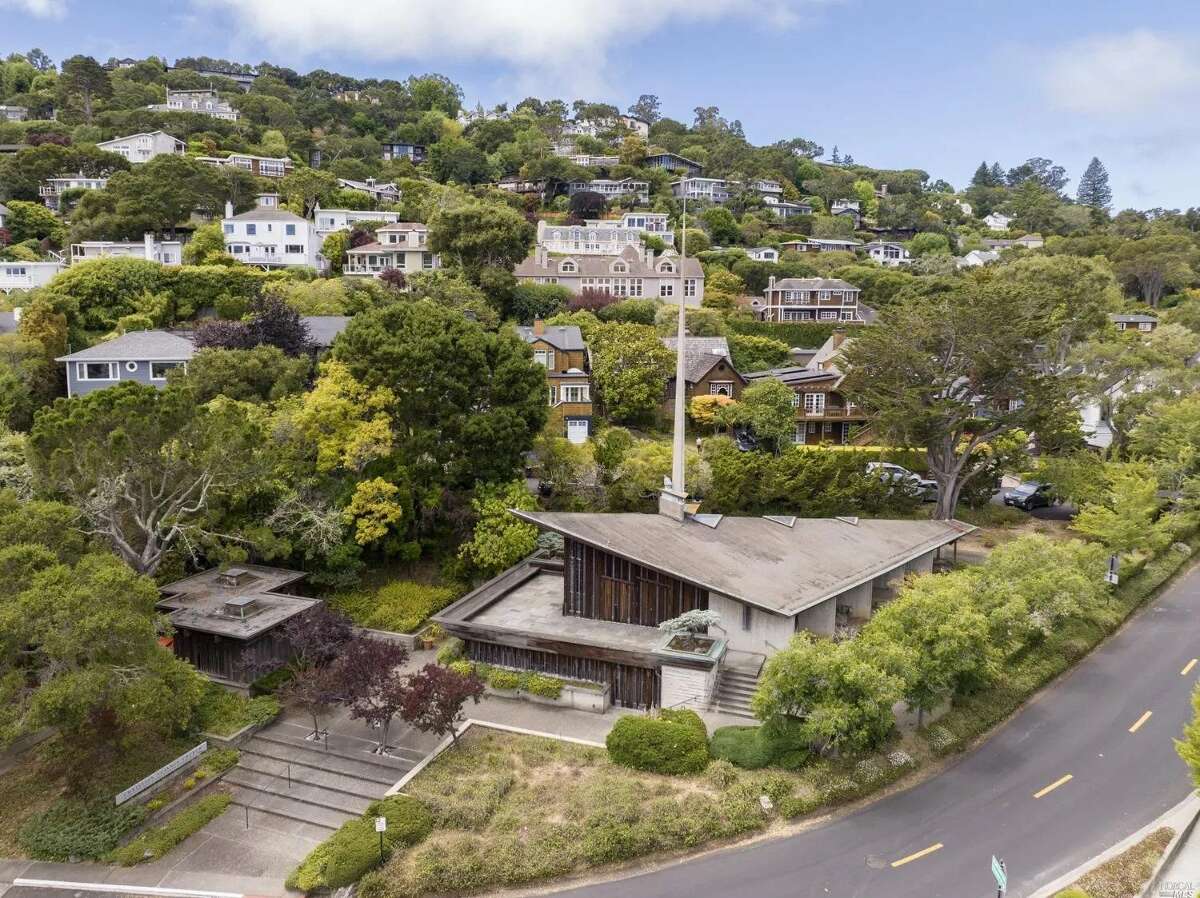 Historic Marin County church built from local timber goes up for sale