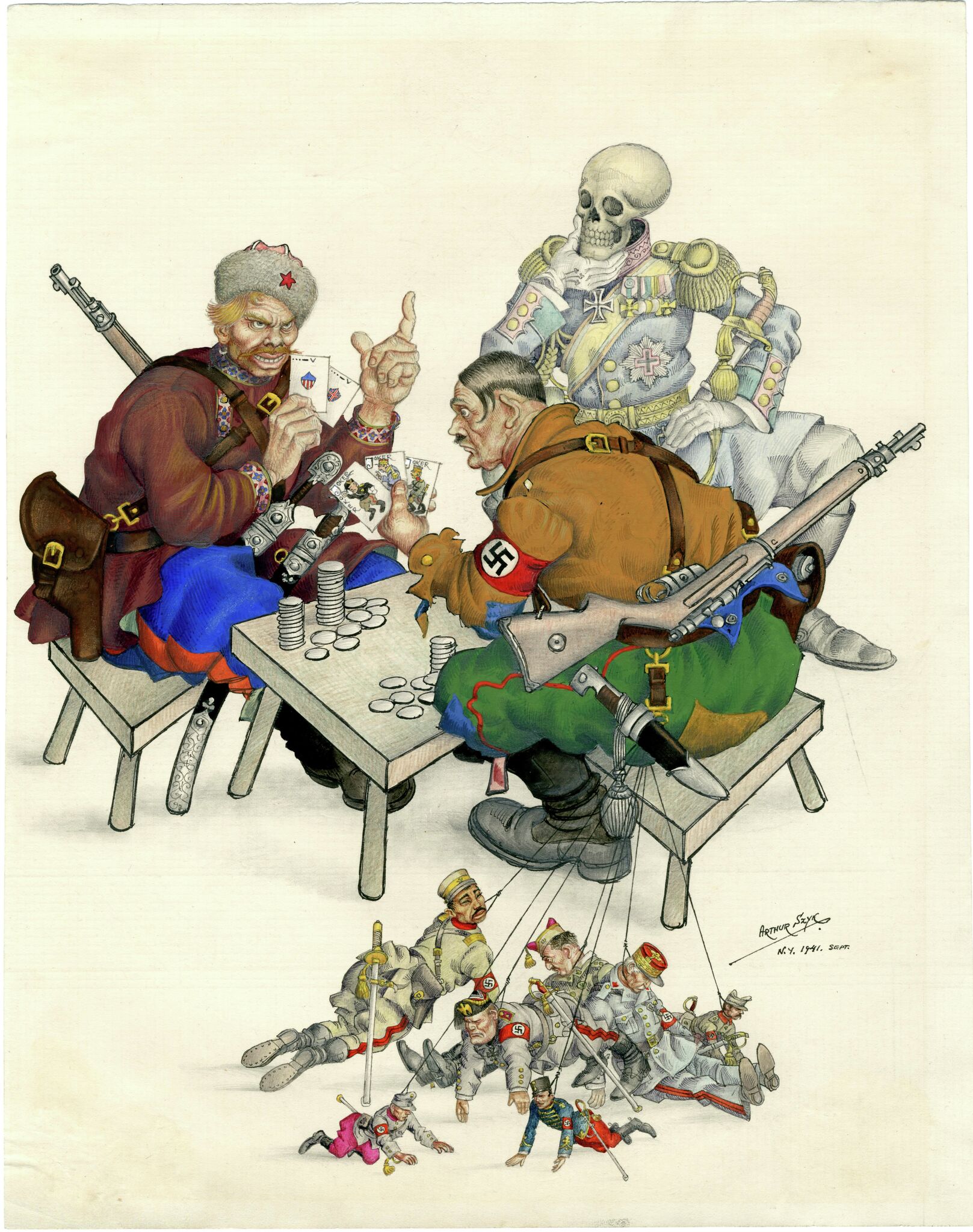 How illustrator Arthur Szyk was a 