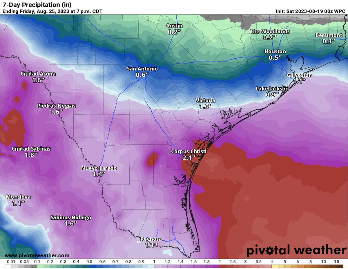 Highest rain chances in months heading to San Antonio by Tuesday