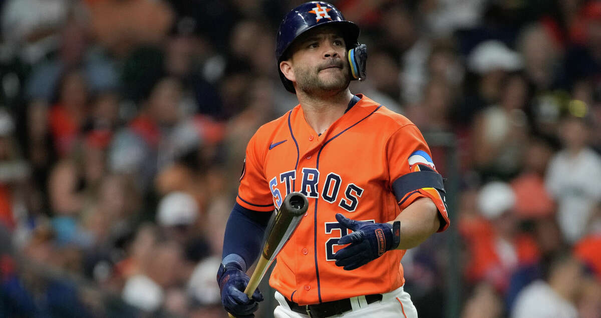 Jose Altuve 4th of July Weekend Game-Used Jersey