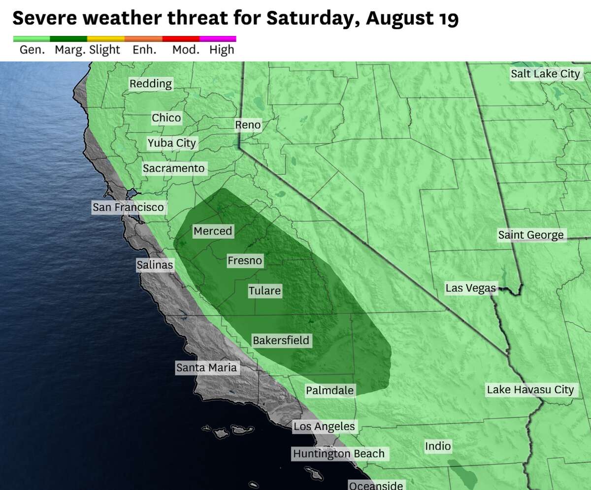 Hurricane Hilary will impact large swaths of California for days