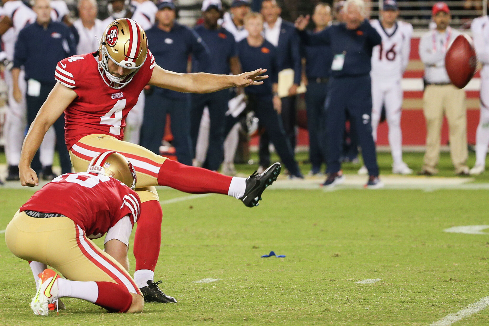 Lance rallies 49ers past Broncos as Moody hits game-winning field goal