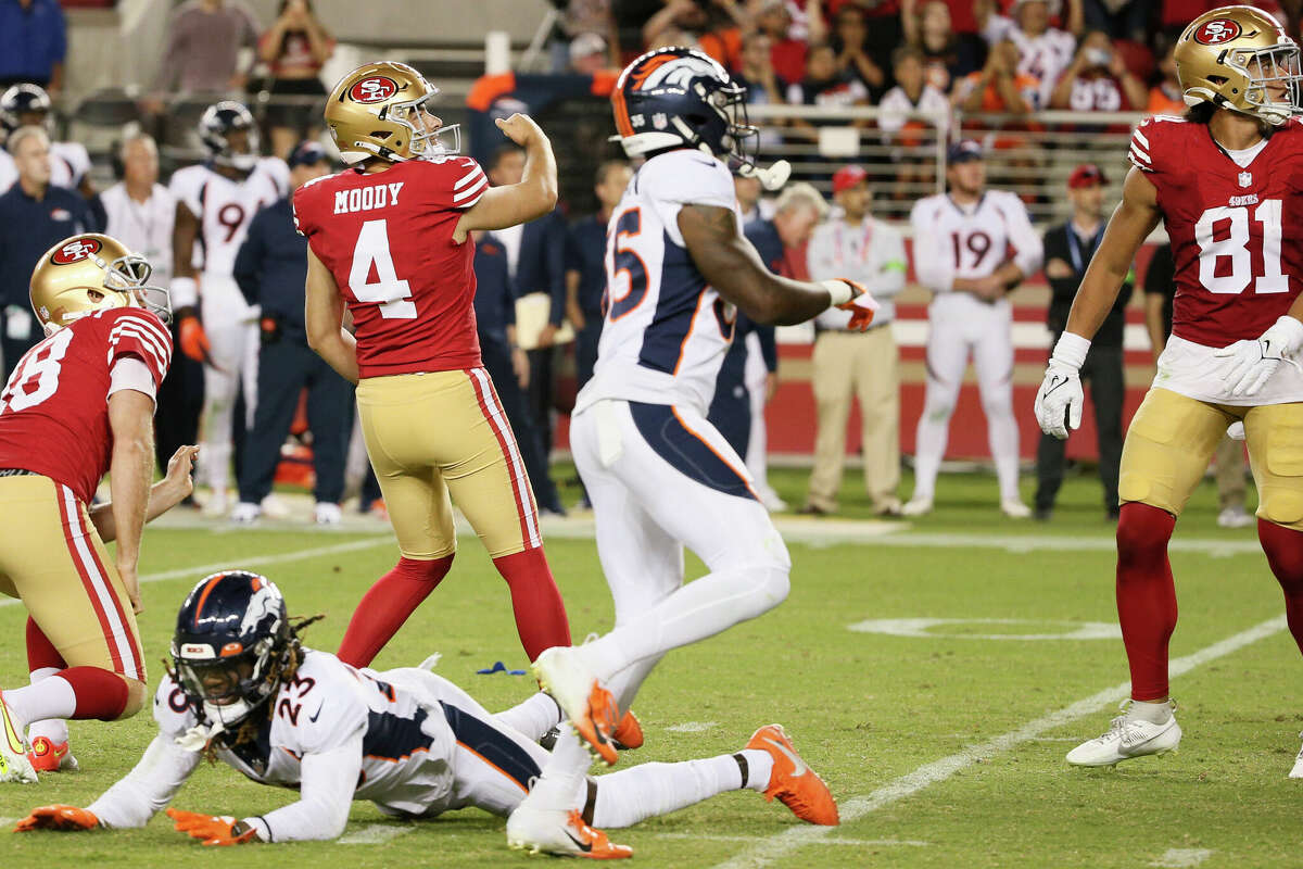 With first field goals, 49ers' Jake Moody redeems latest missed kick