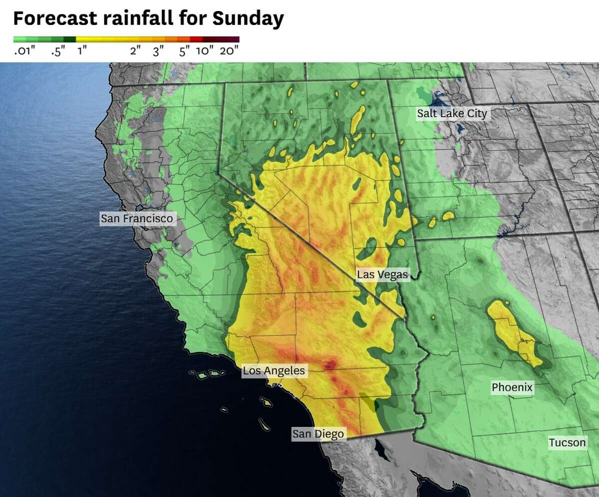 Tropical Storm Hilary forecast California to see 'catastrophic' rain