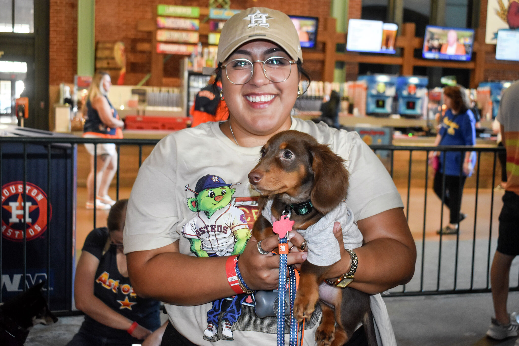 Astros Dog Day Brings Happy Dogs and a Win For the 'Stros