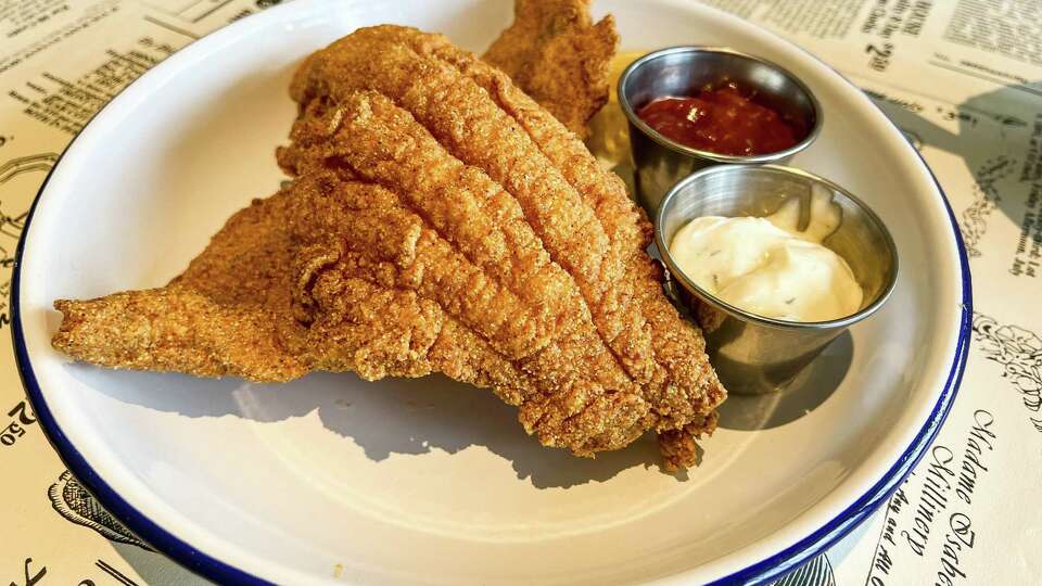 Fried catfish at Gatlin's Fins & Feathers