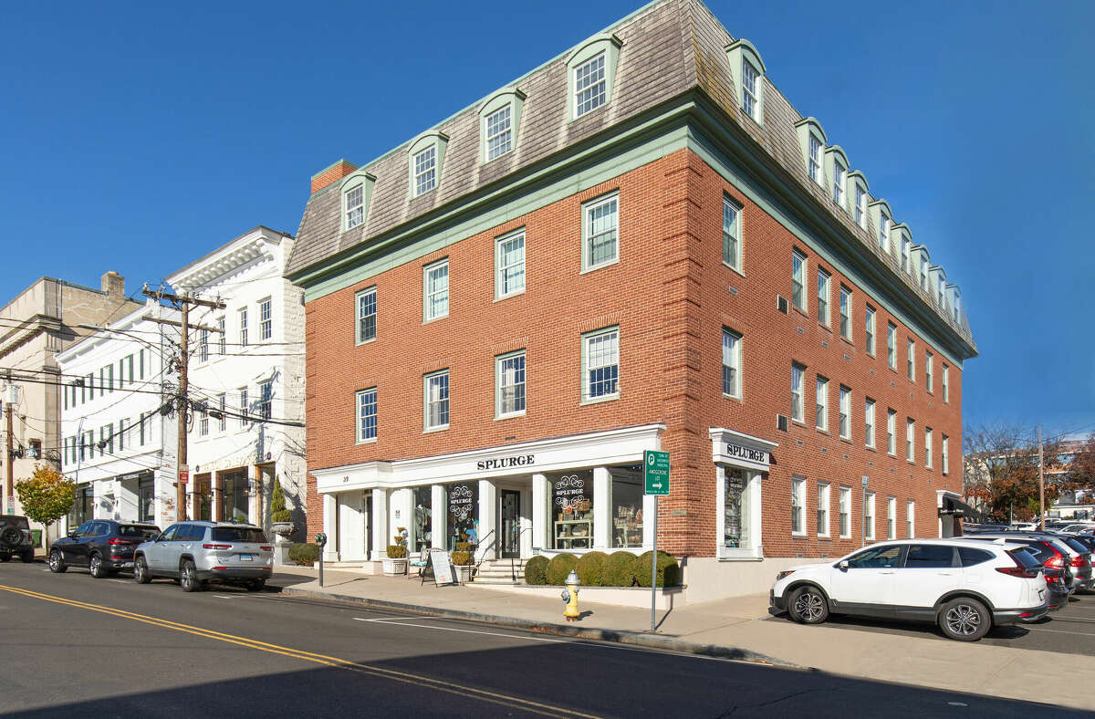 This mixed use building at 39 Lewis Street in Greenwich recently sold for $9.3 million