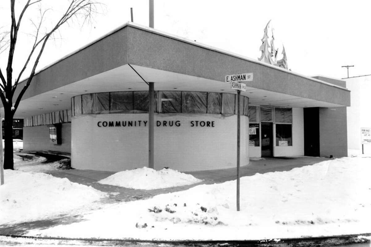 Throwback Six drug stores on Main Street in 1930