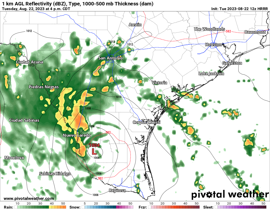 San Antonio weather Will Tropical Storm Harold bring any rain