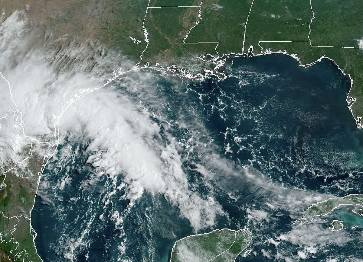 Harold's Tropical Storm Causes Flooding in Texas