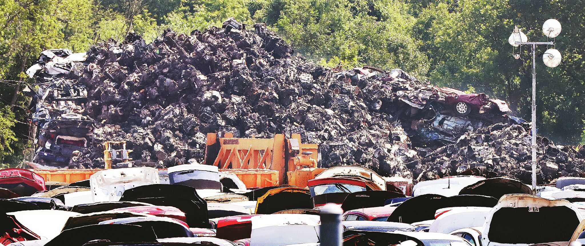 Granite City salvage yard reopening after massive Sunday fire