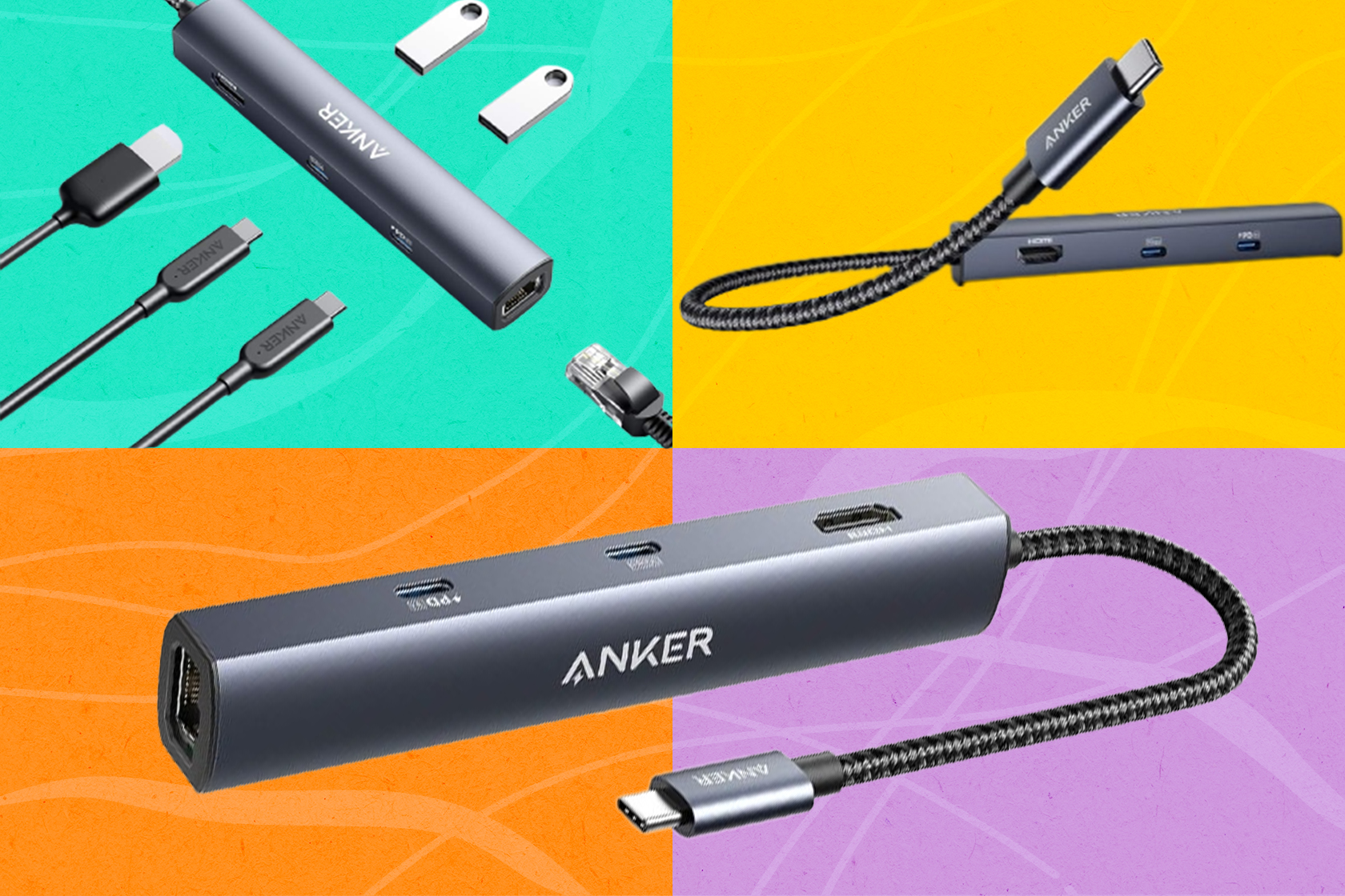 Anker USB C Hub, PowerExpand 3-in-1 USB C Hub