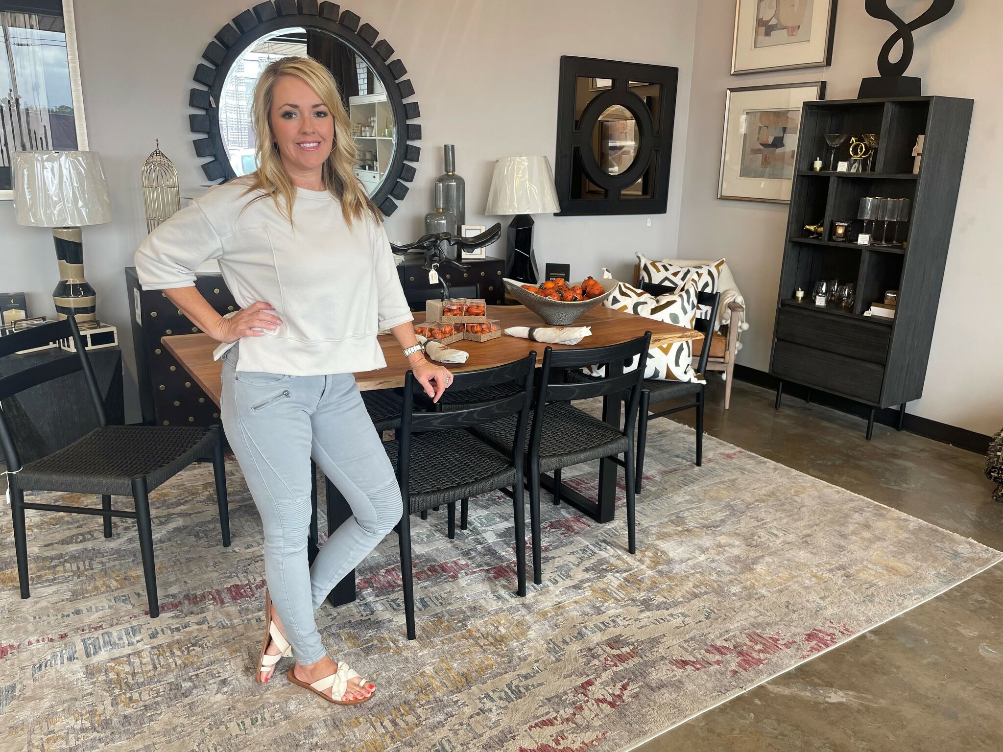 Contemporary decor, customer service, set Perch in Midland apart.