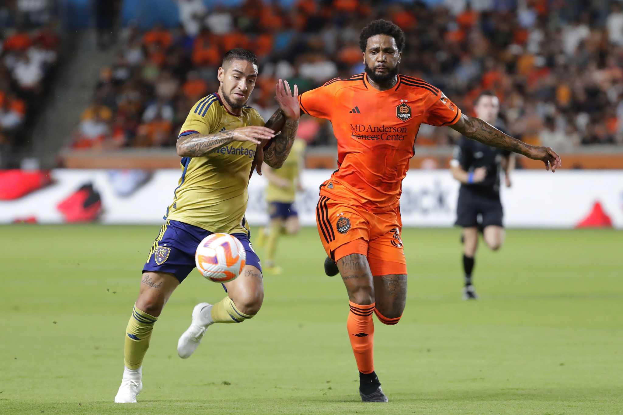 The Dynamo put the hunk into the beautiful game: Houston blessed