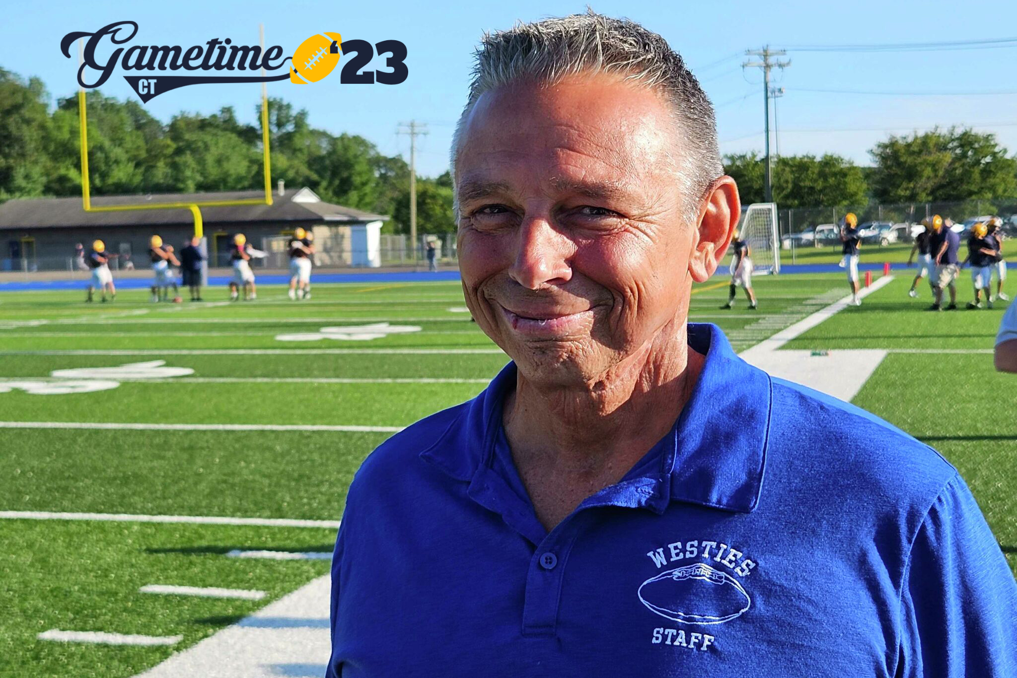 West Haven football coach Rich Boshea's health improves