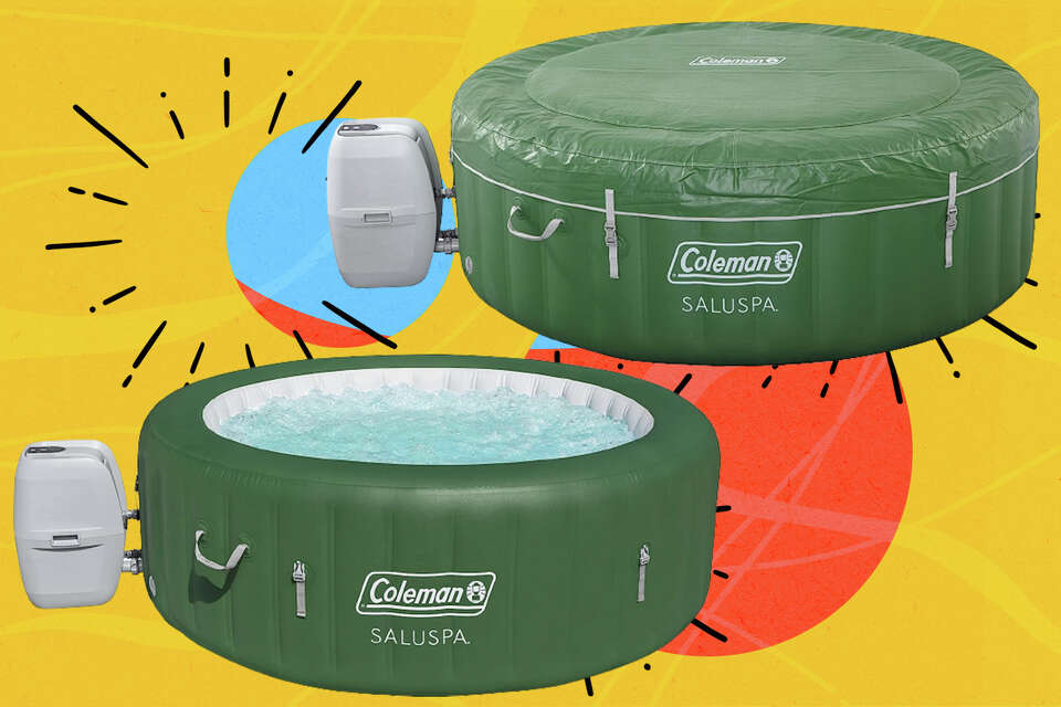Add a Coleman hot tub to your backyard for under 300 right now