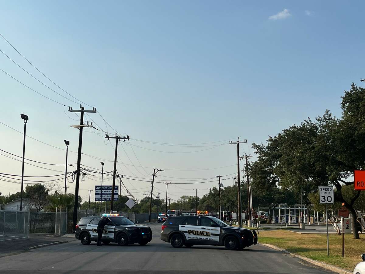 San Antonio police warned the community to stay away from the 100 block of Oriental Avenue just west of downtown and the Westward Drive and Westrock Drive intersection near U.S. 90 and Loop 410 after a shooting Thursday afternoon. 