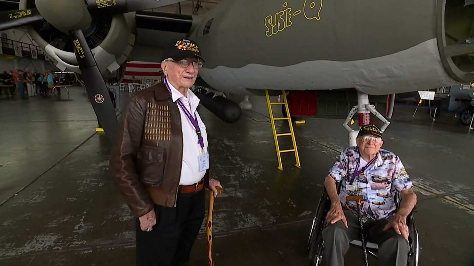 WATCH: Two WWII Veterans Who Flew Aboard B-26s Reunite With Plane ...