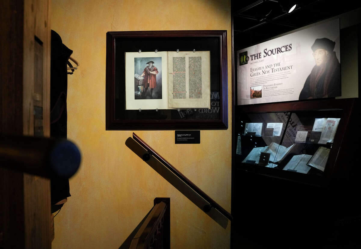 Houston Christian's Dunham Bible Museum is dedicated to just one book