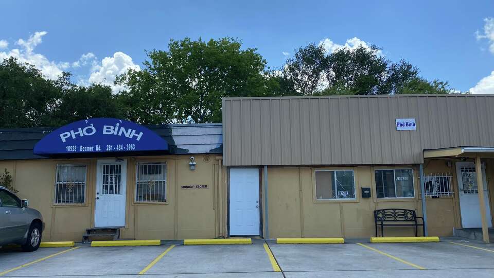 The original Pho Binh Trailer restaurant at 10928 Beamer.