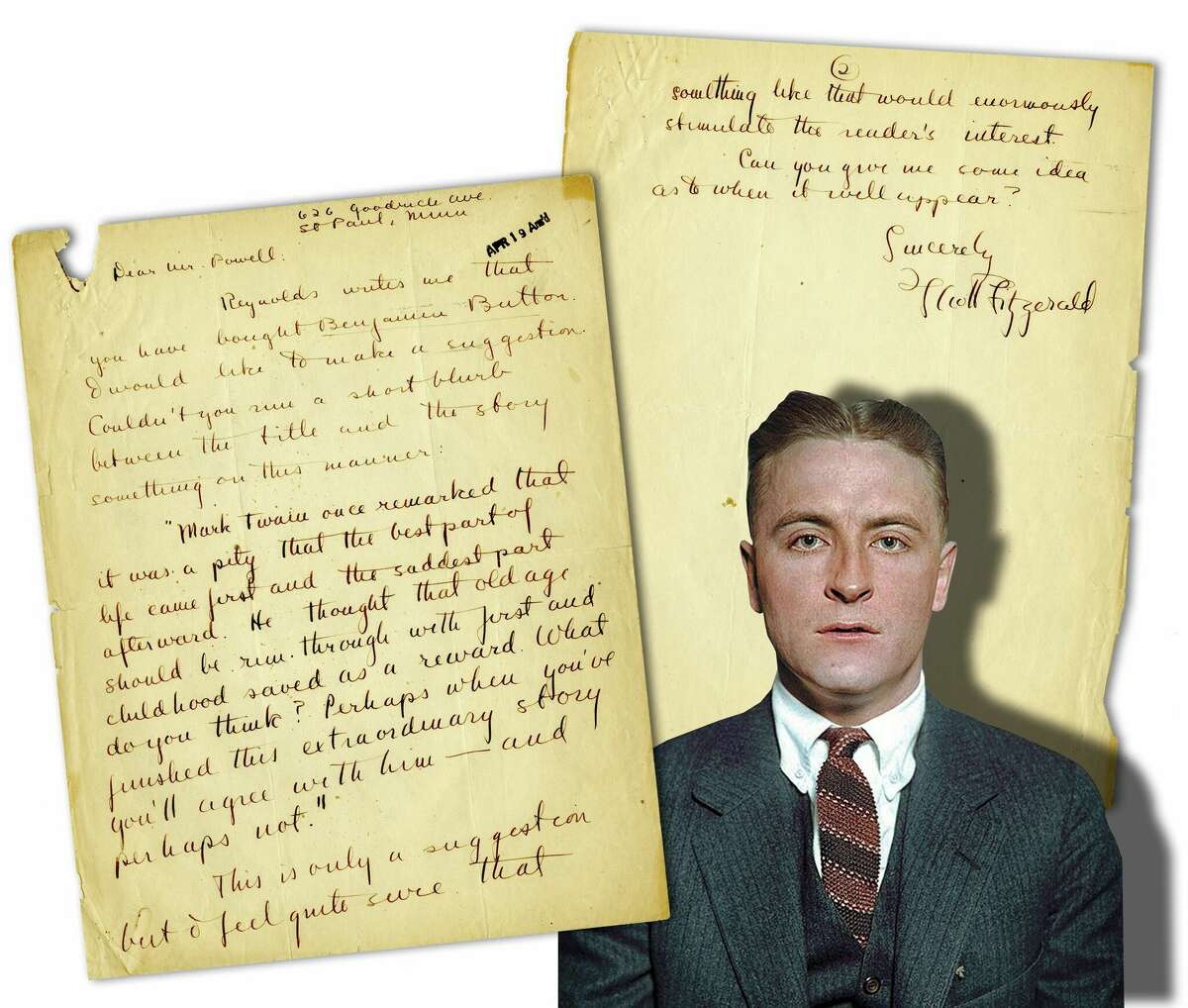 CT auction includes F. Scott Fitzgerald, Albert Einstein letters