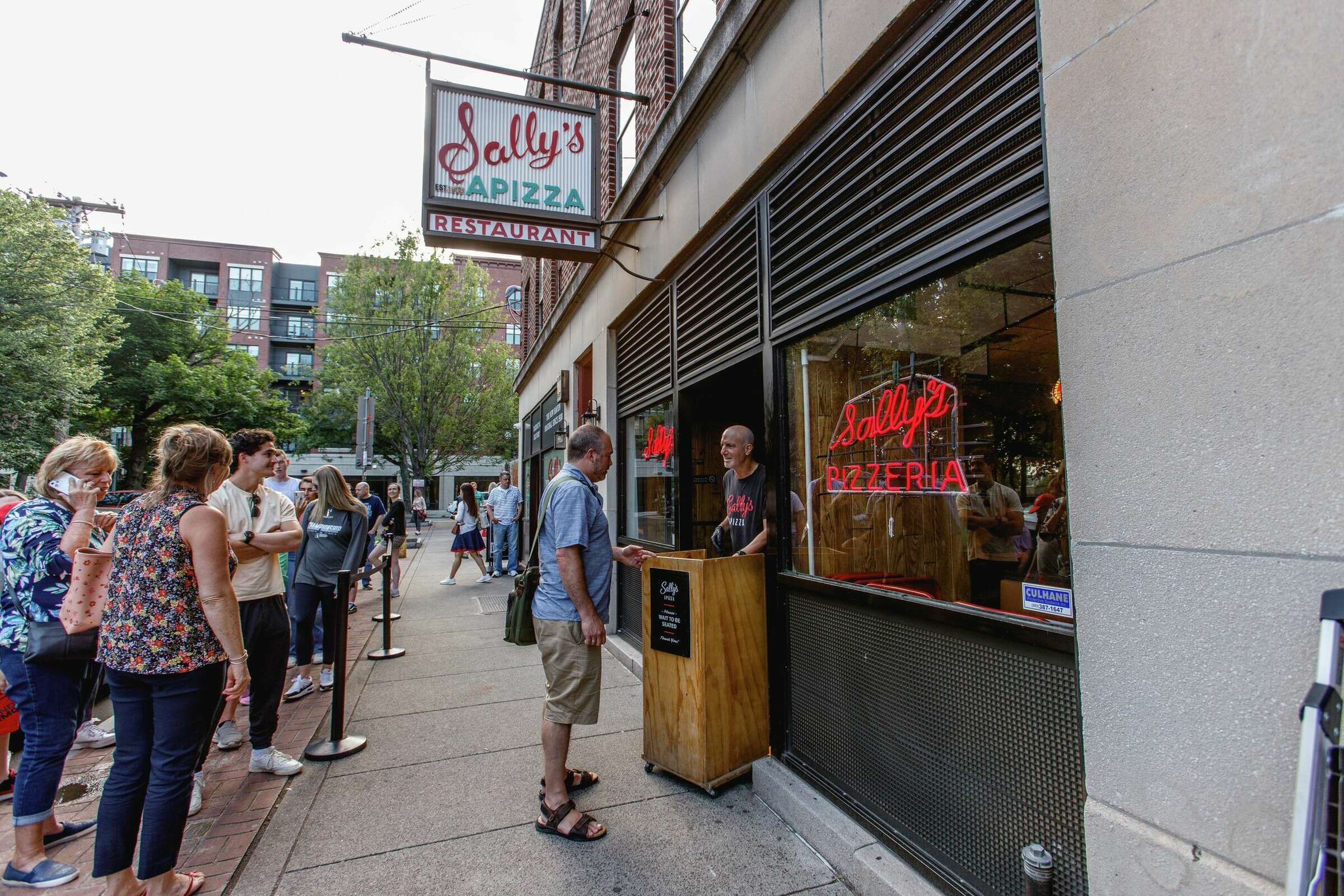 Sally's Apizza opening in Woburn, Mass., its first outside of CT