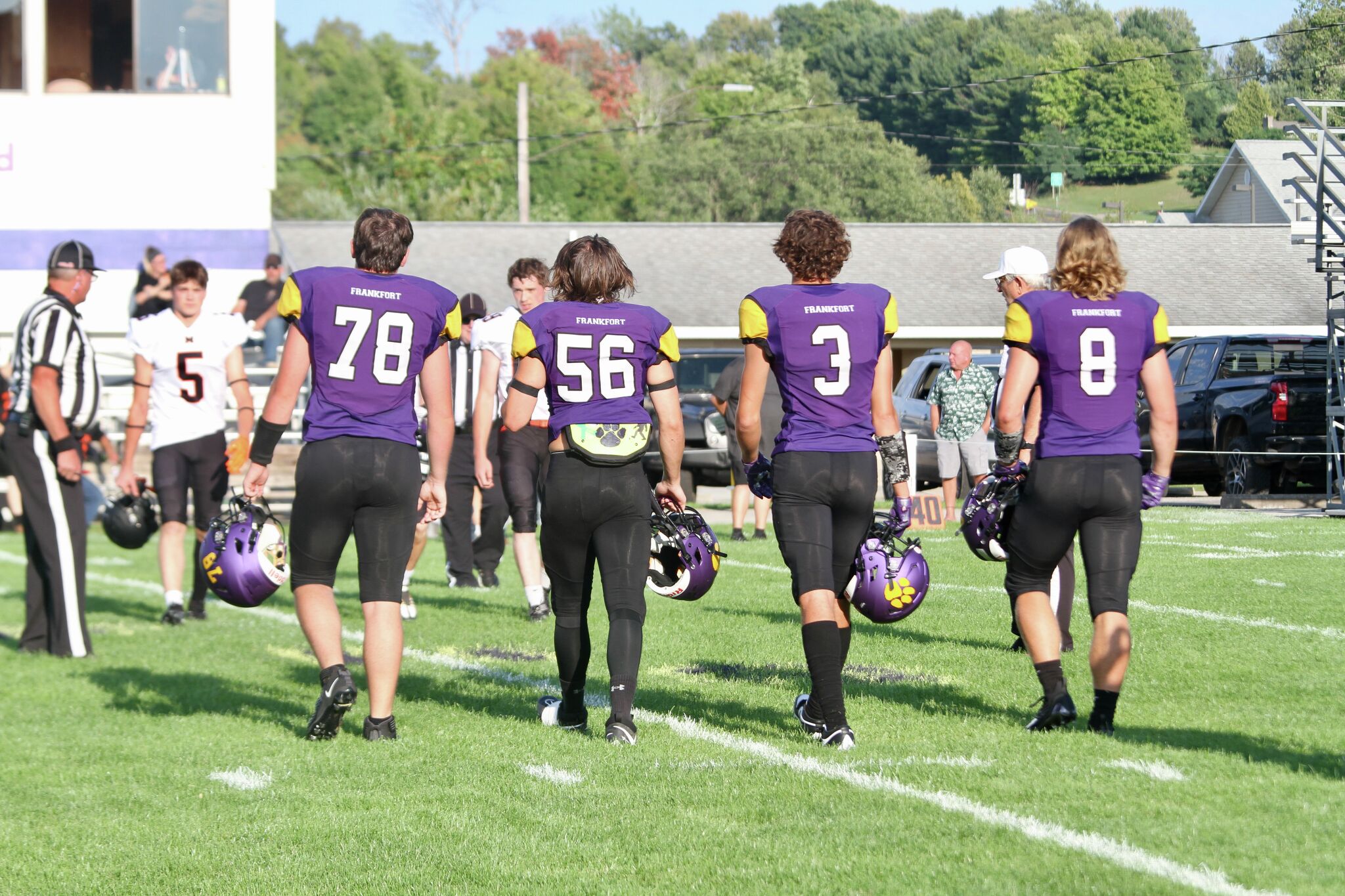 Frankfort football opens playoffs against Beal City