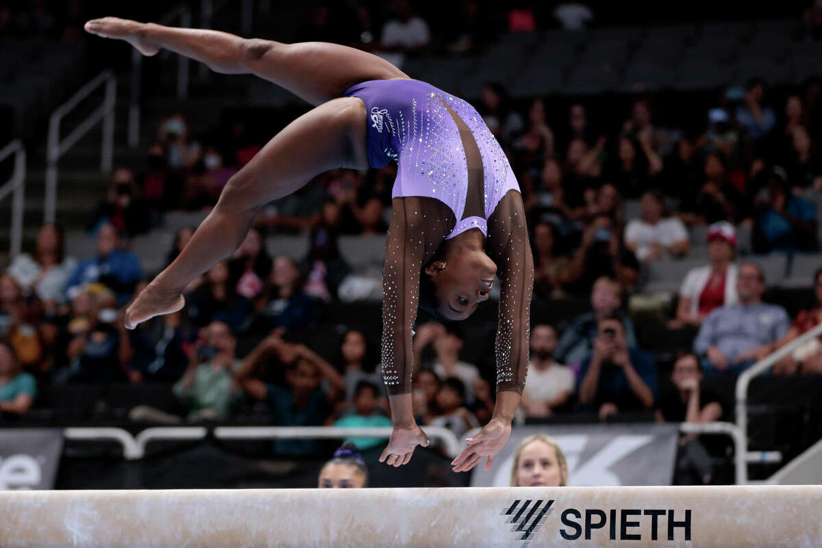 US Gymnastics Championships Simone Biles dazzles in Day 1 at San Jose