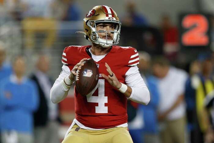 49ers trade quarterback Trey Lance to Cowboys for 4th round pick - The San  Diego Union-Tribune