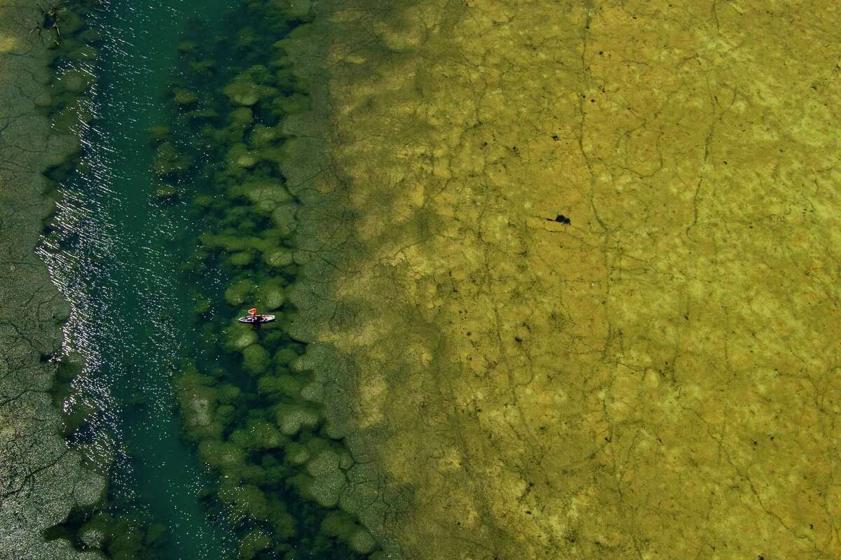 Canyon Lake water level drops to record low