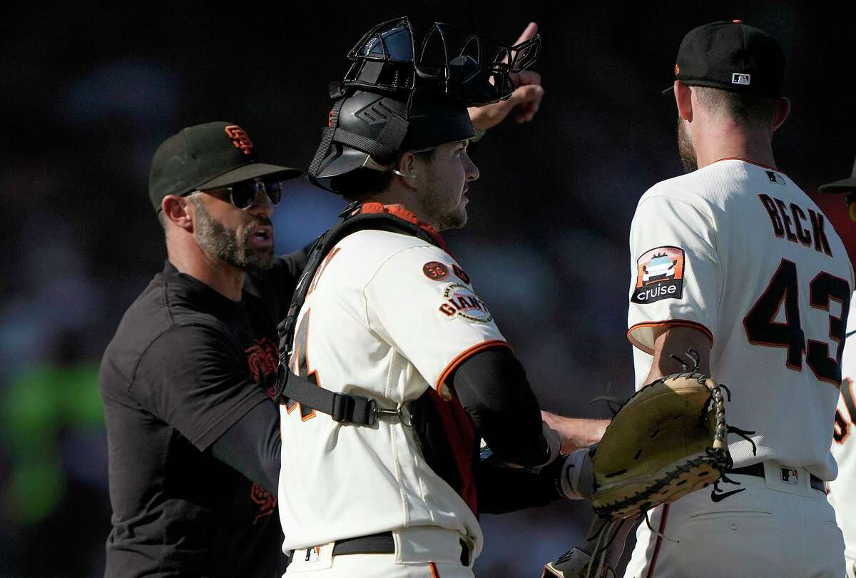 Thairo Estrada challenges Giants in clubhouse address, then inspires them  in win over Braves - The Athletic