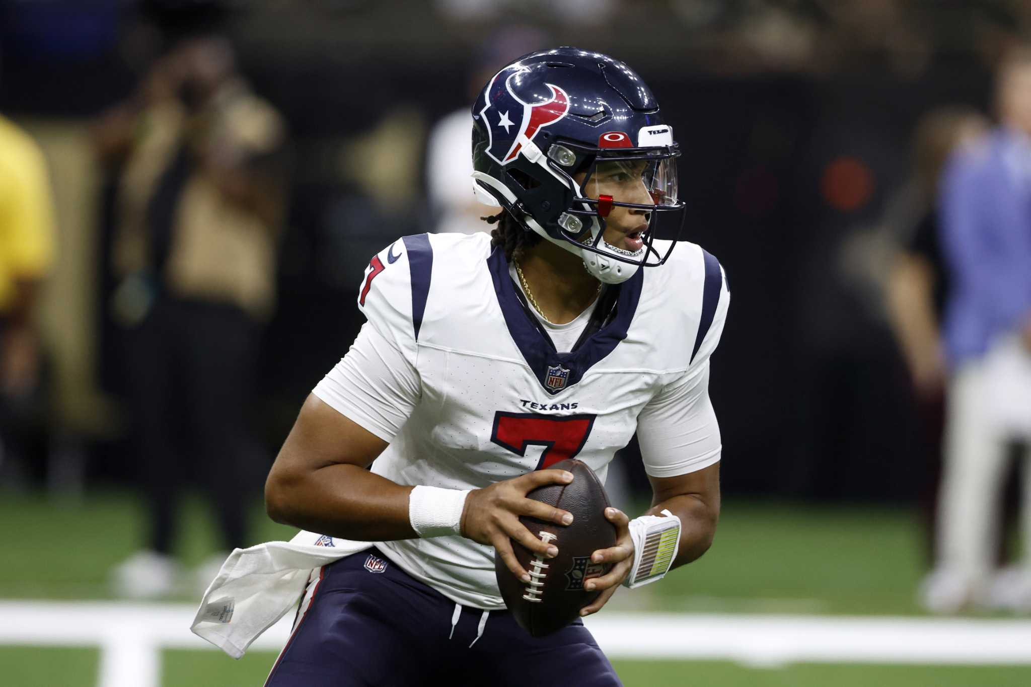 Rookie QB Stroud throws first touchdown as Texans beat Saints